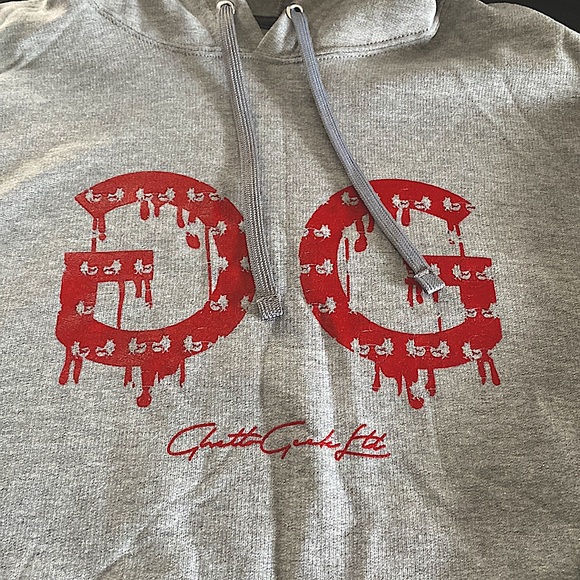 Ghetto Geek Ltd Unisex Pull Over Hoodie - Picture 3 of 3